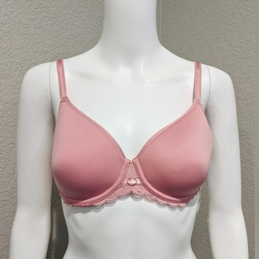 Everyday Smooth Pink Underwire Bra